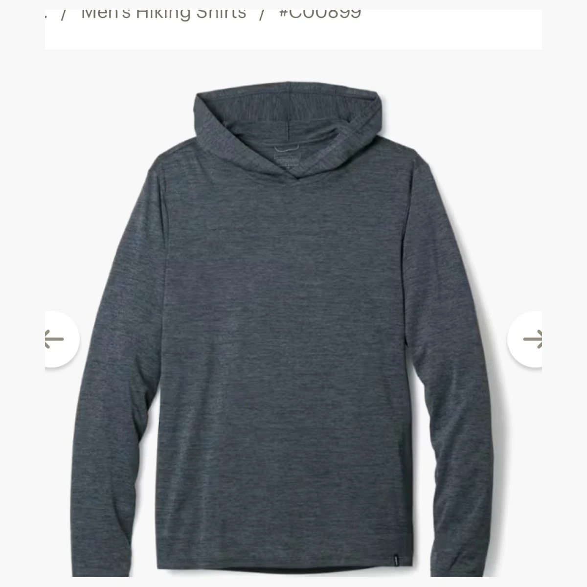 Patagonia Capilene Cool Daily Hoody, men’s, Smolder gray