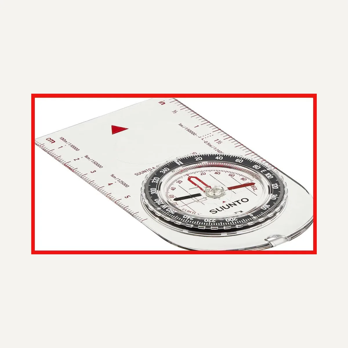 Suunto A-10 baseplate compass