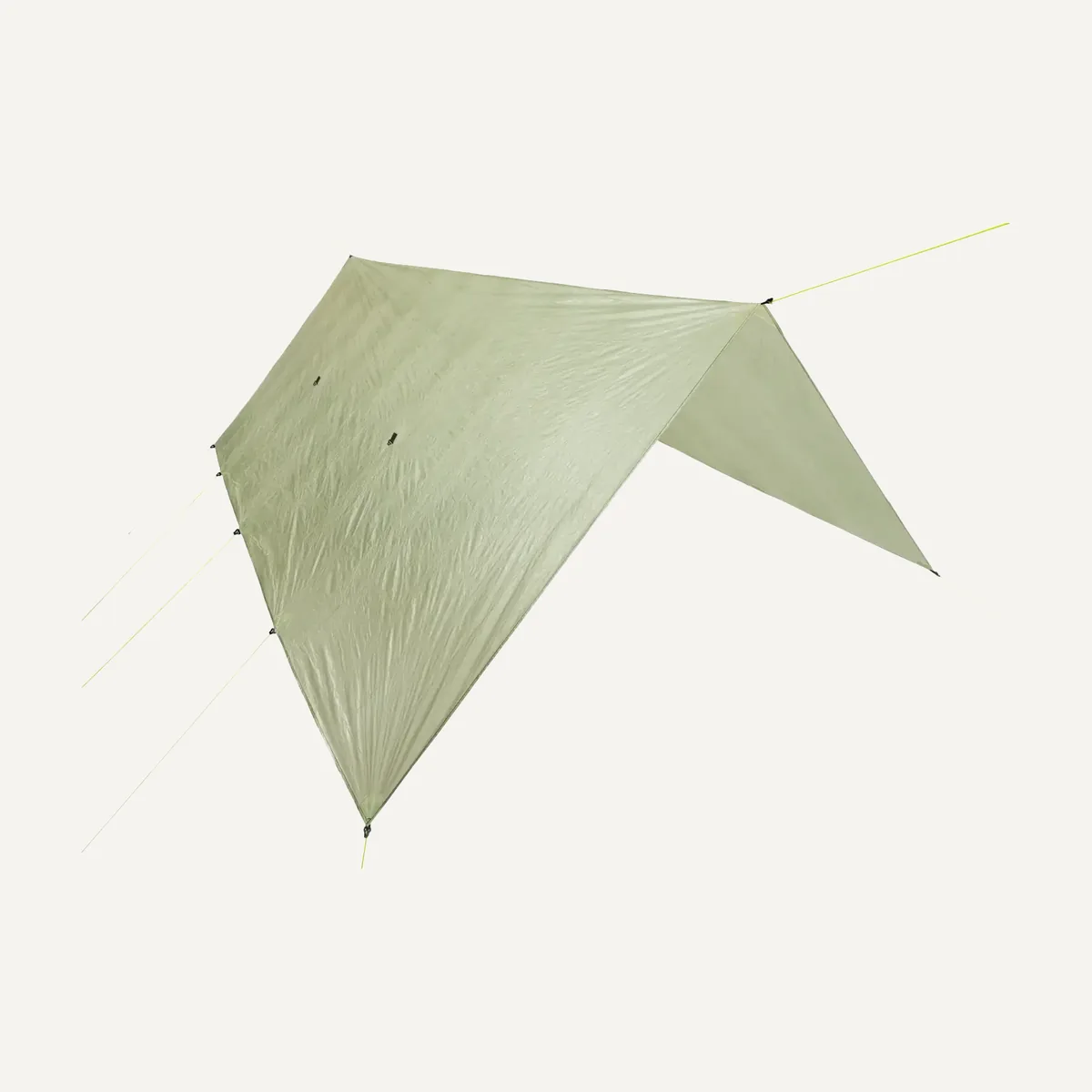 Zpacks olive Dyneema 8.5 by 10 flat tarp